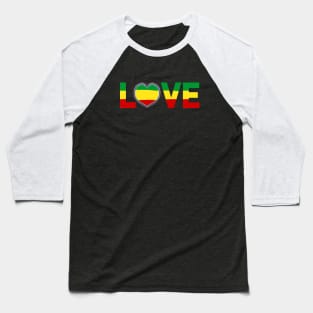 Ethiopia Baseball T-Shirt
